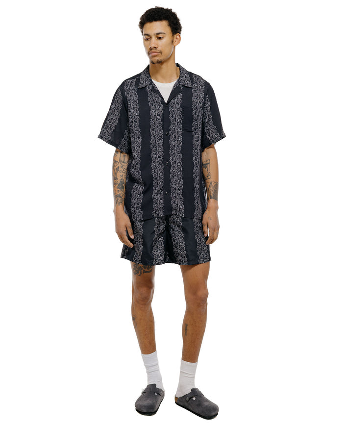 Bather Black Fiesta Swim Trunk