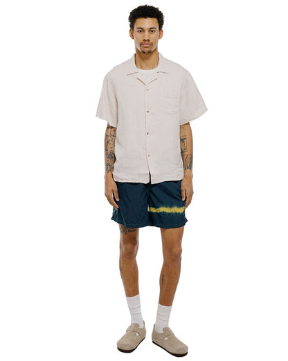 Bather Over Dyed Indigo Kiwi Swim Trunk