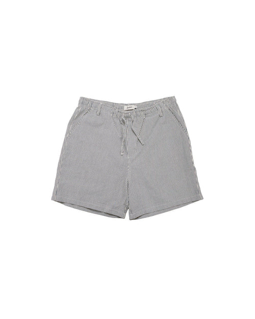lost & found Bather Bather Navy Pinstripe Leisure Short