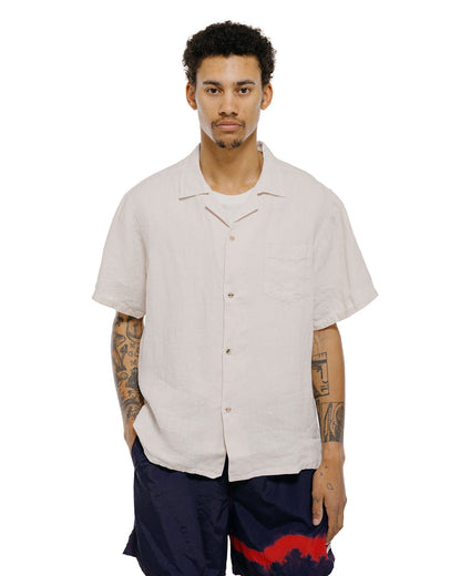 lost & found Bather Bather Pearl Linen Camp Shirt