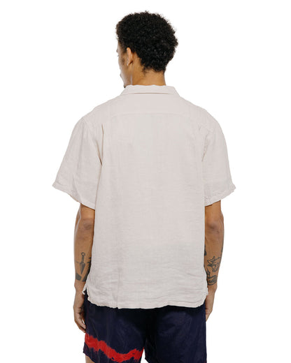 lost & found Bather Bather Pearl Linen Camp Shirt