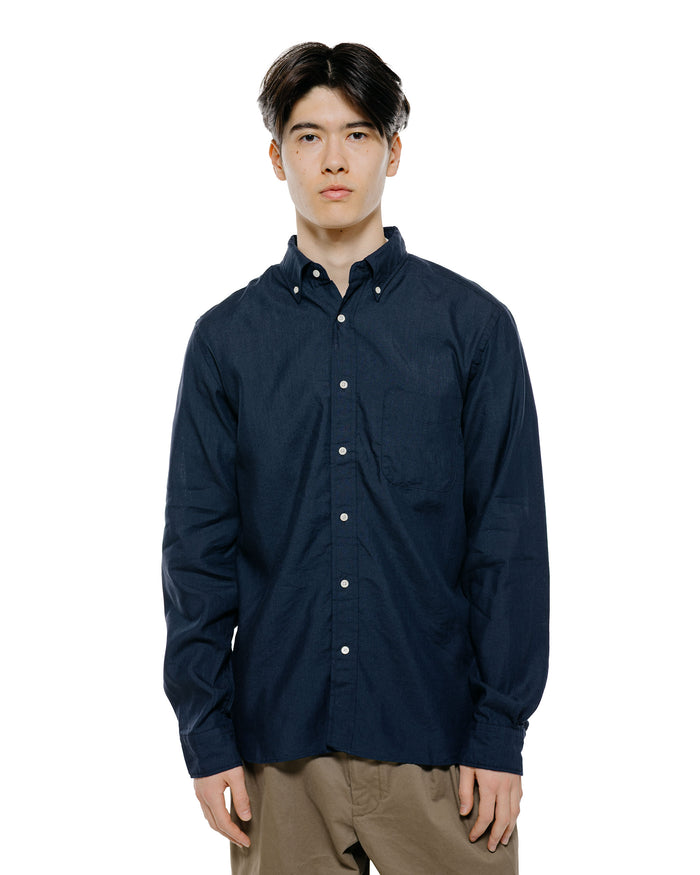 lost & found Beams Plus Beams Plus B.D. COOLMAX® Linen Navy