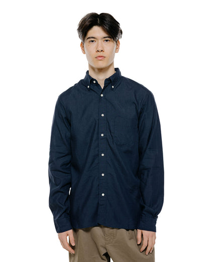 lost & found Beams Plus Beams Plus B.D. COOLMAX® Linen Navy
