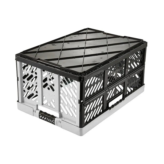 Ben 45 Litre Plastic Folding Box with Soft Grip Handles Keeeper