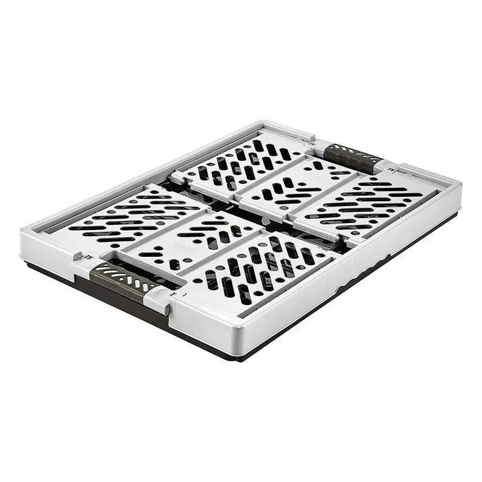 Ben 45 Litre Plastic Folding Box with Soft Grip Handles Keeeper