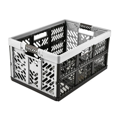 Ben 45 Litre Plastic Folding Box with Soft Grip Handles Keeeper