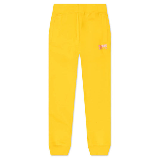 Billionaire Boys Club For Children bb straight font jogger - lemon
