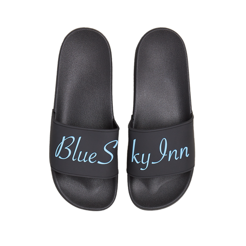 Blue Sky Inn Logo Slides - Black & Blue