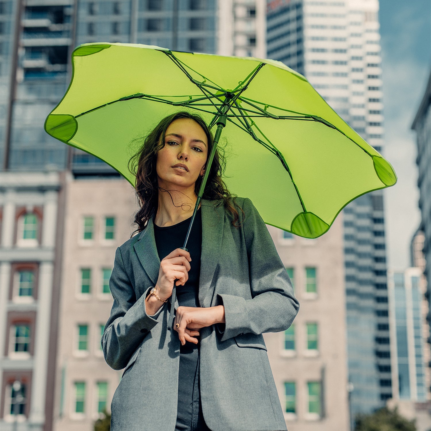 blunt | metro umbrella | meadow green