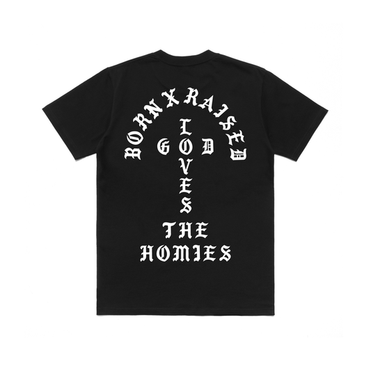 Born X Raised Unconditional Love Tee - Black