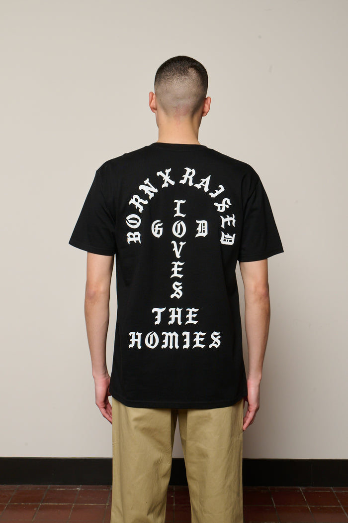 Born X Raised Unconditional Love Tee - Black