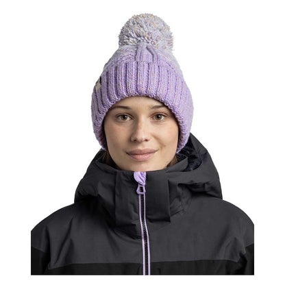 Akna Knitted Beanie & Fleece Band