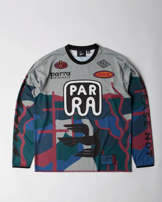 By Parra Dirt Jumper Long Sleeve T-­shirt - Grey