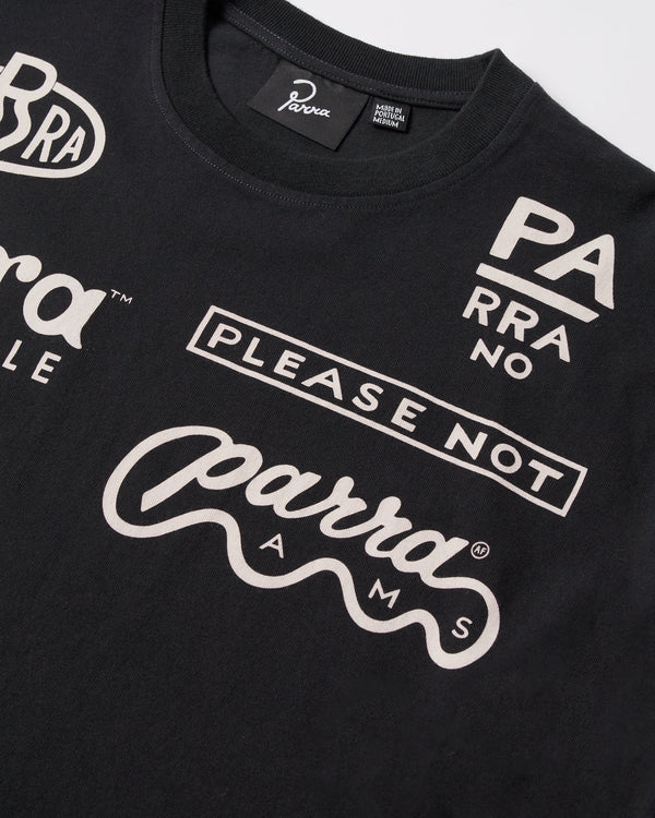 By Parra Media Training T-Shirt - Black