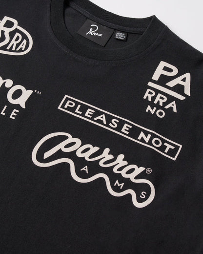 By Parra Media Training T-Shirt - Black
