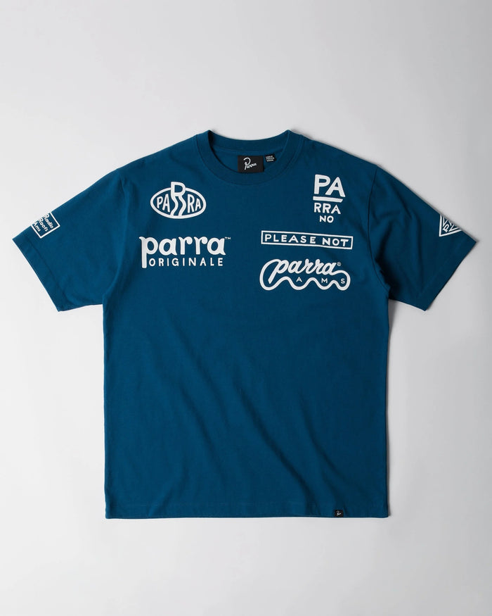 By Parra Media Training T-Shirt - Blue