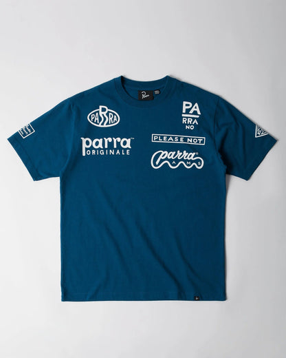 By Parra Media Training T-Shirt - Blue
