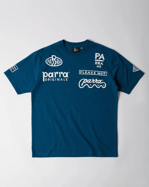 By Parra Media Training T-Shirt - Blue
