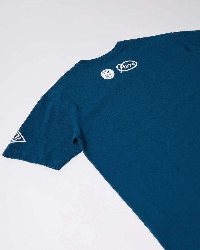 By Parra Media Training T-Shirt - Blue