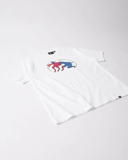 By Parra The Zoomies T-Shirt - White