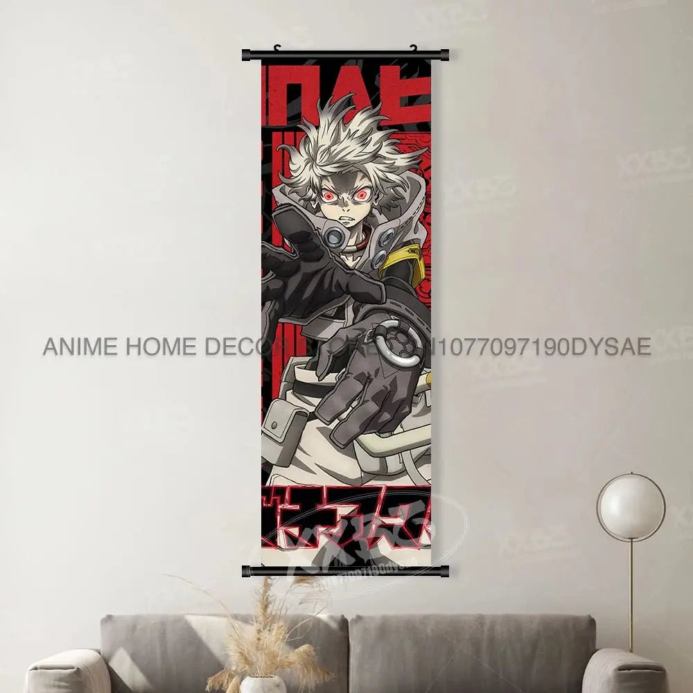 Canvas Home Decoration Poster For Anime Gachiakuta Character Print Scrolls Pictures Wall Art Hanging Painting Bedside Background