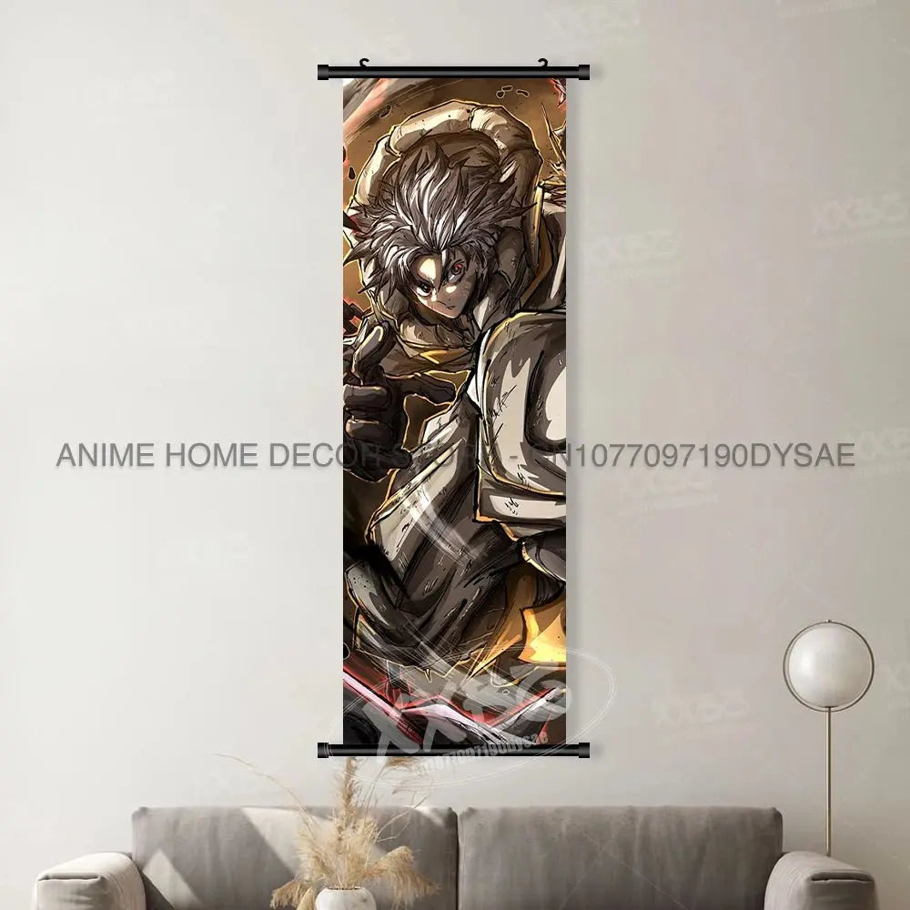 Canvas Home Decoration Poster For Anime Gachiakuta Character Print Scrolls Pictures Wall Art Hanging Painting Bedside Background
