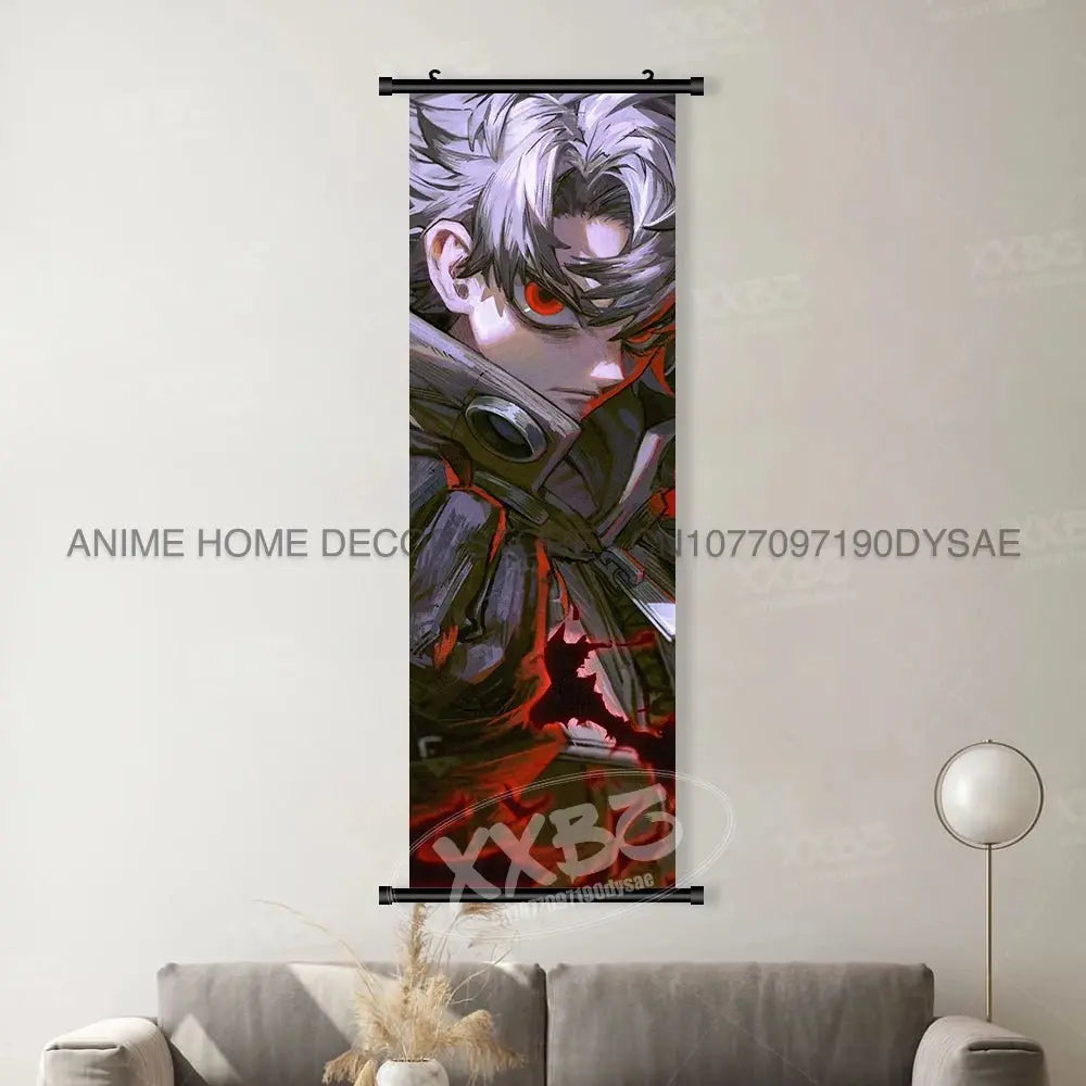 Canvas Home Decoration Poster For Anime Gachiakuta Character Print Scrolls Pictures Wall Art Hanging Painting Bedside Background