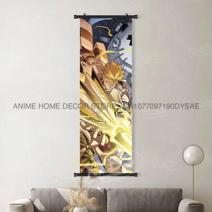 Canvas Home Decoration Poster For Anime Gachiakuta Character Print Scrolls Pictures Wall Art Hanging Painting Bedside Background