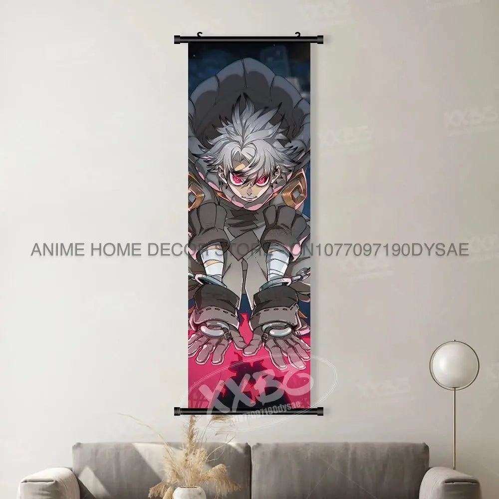 Canvas Home Decoration Poster For Anime Gachiakuta Character Print Scrolls Pictures Wall Art Hanging Painting Bedside Background