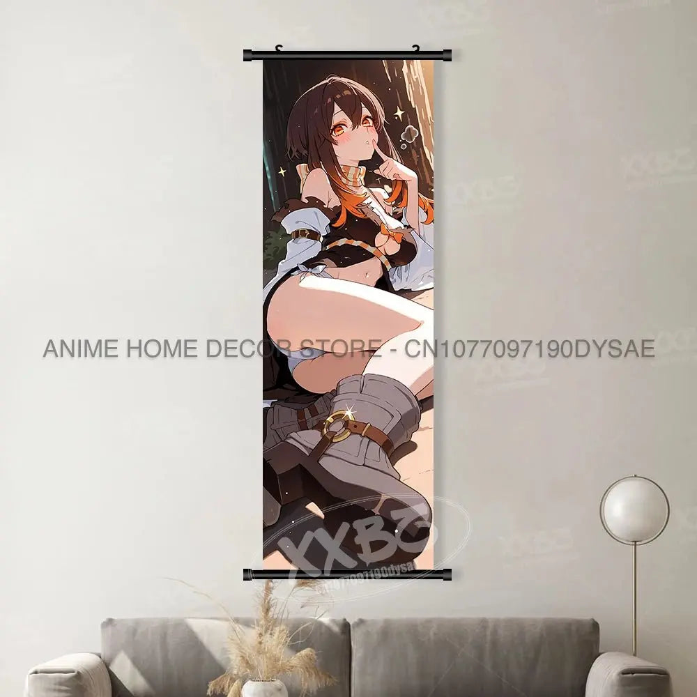 Canvas Home Decoration Poster For Anime Gachiakuta Character Print Scrolls Pictures Wall Art Hanging Painting Bedside Background