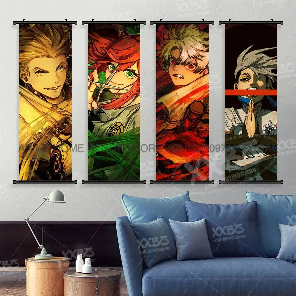 Canvas Home Decoration Poster For Anime Gachiakuta Character Print Scrolls Pictures Wall Art Hanging Painting Bedside Background