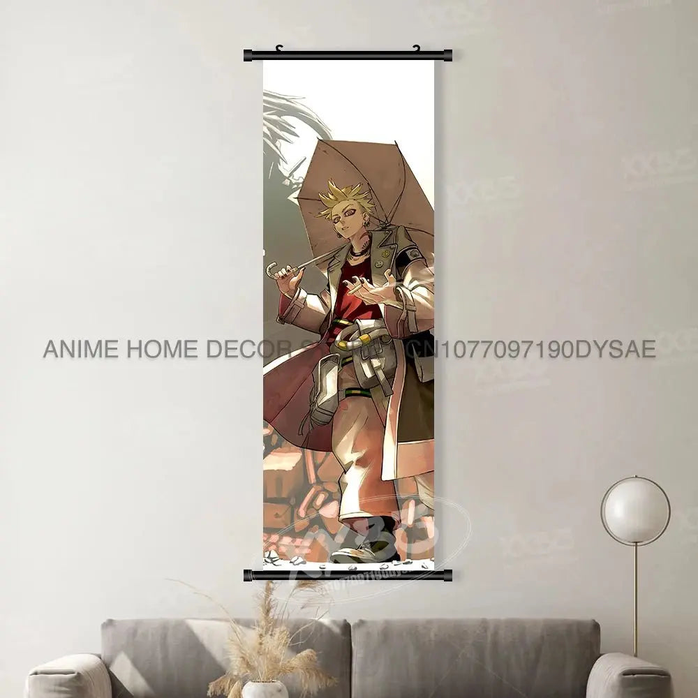 Canvas Home Decoration Poster For Anime Gachiakuta Character Print Scrolls Pictures Wall Art Hanging Painting Bedside Background