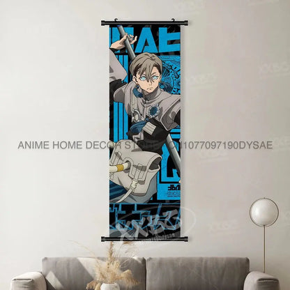 Canvas Home Decoration Poster For Anime Gachiakuta Character Print Scrolls Pictures Wall Art Hanging Painting Bedside Background