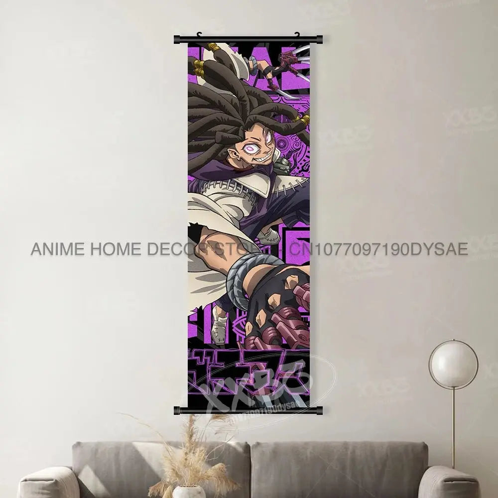 Canvas Home Decoration Poster For Anime Gachiakuta Character Print Scrolls Pictures Wall Art Hanging Painting Bedside Background