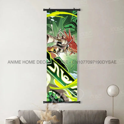 Canvas Home Decoration Poster For Anime Gachiakuta Character Print Scrolls Pictures Wall Art Hanging Painting Bedside Background