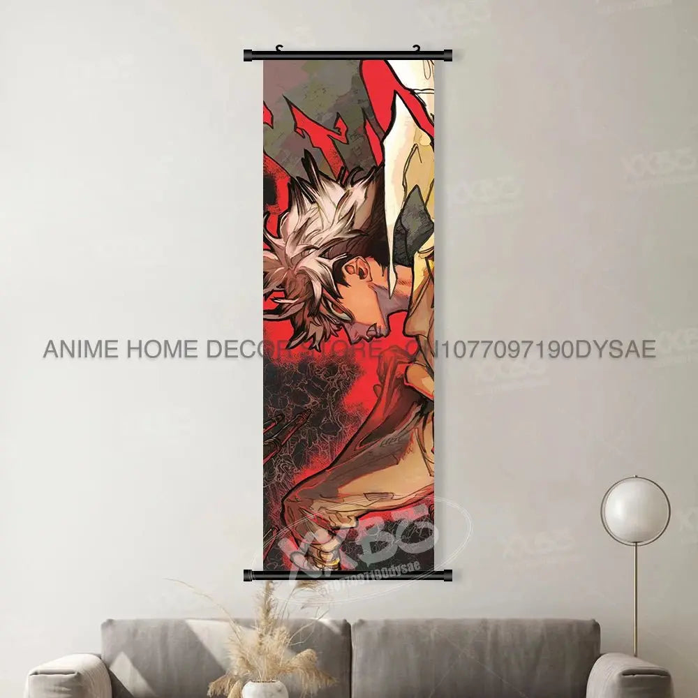 Canvas Home Decoration Poster For Anime Gachiakuta Character Print Scrolls Pictures Wall Art Hanging Painting Bedside Background