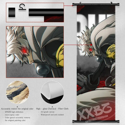 Canvas Home Decoration Poster For Anime Gachiakuta Character Print Scrolls Pictures Wall Art Hanging Painting Bedside Background