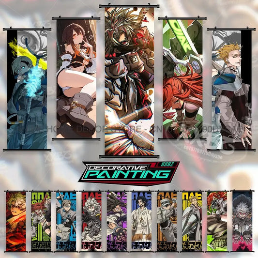 Canvas Home Decoration Poster For Anime Gachiakuta Character Print Scrolls Pictures Wall Art Hanging Painting Bedside Background