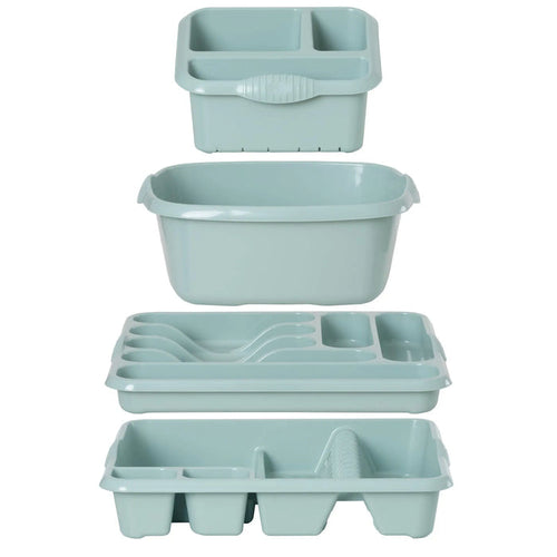 Casa Plastic 4 Piece Kitchen Set Wham Storage