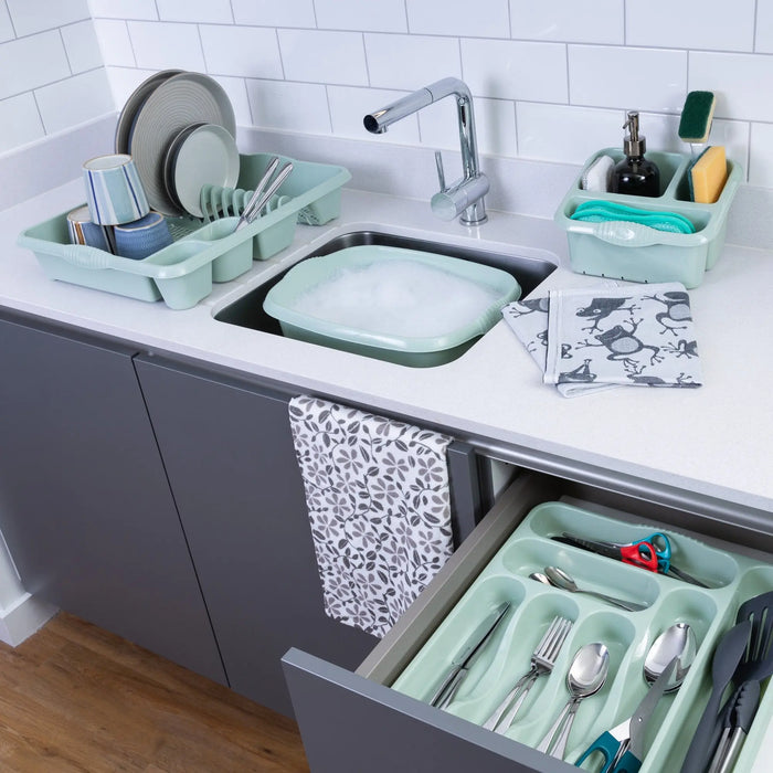 Casa Plastic 4 Piece Kitchen Set Wham Storage