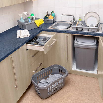 Casa Plastic 7 Piece Kitchen Set Wham Storage