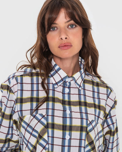 Buy Checkered Shirt – Tops by Ksenia Schnaider | Ethical & Sustainable Fashion