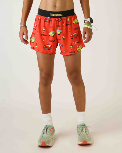 Men's Cars 4" Half Split Shorts