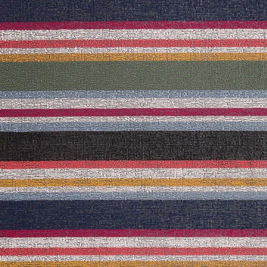 chilewich | shag doormat 46x71cm (18x28") | shuffle stripe petunia