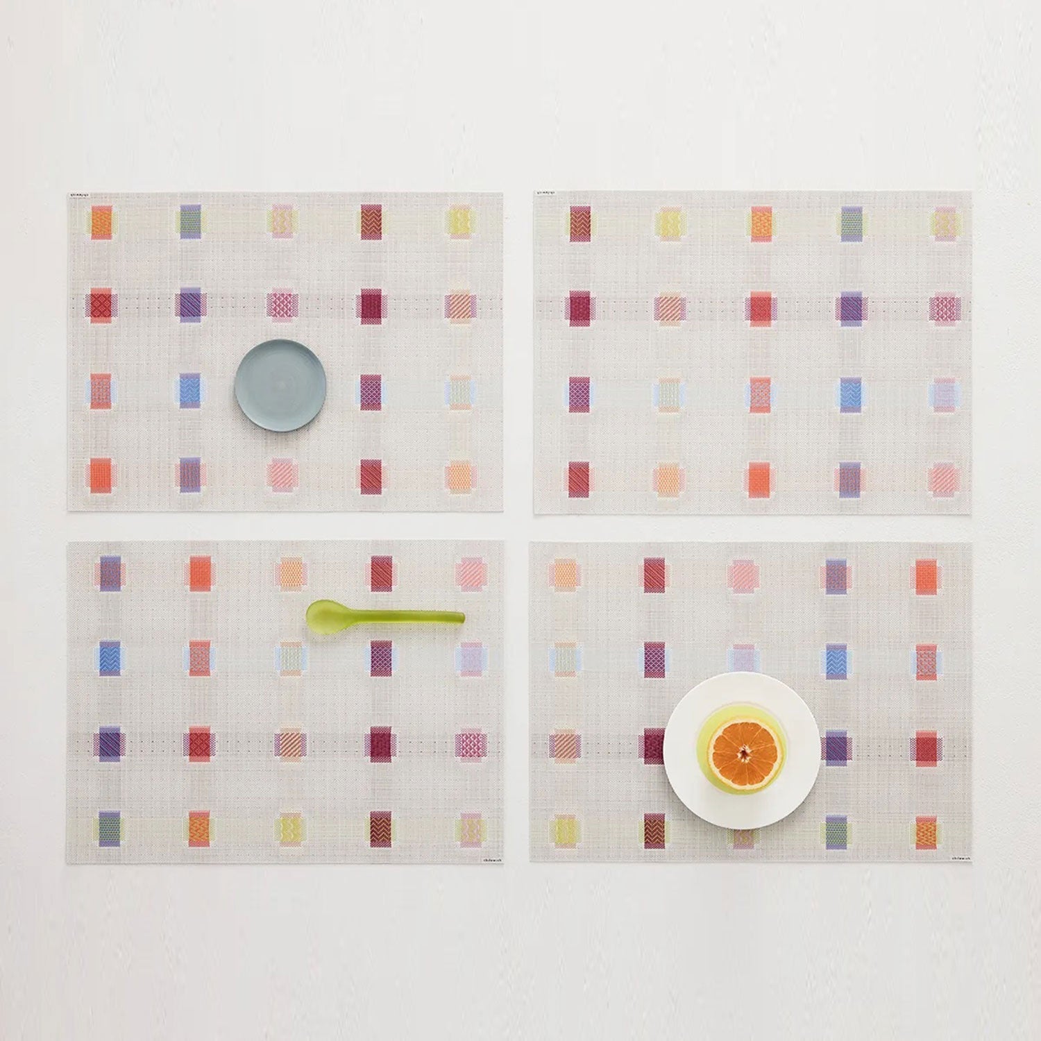 chilewich | placemat rectangle | sampler multi