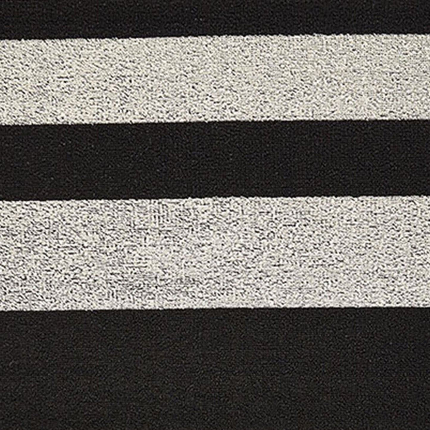 chilewich | shag doormat 46x71cm (18x28") | bold stripe black + white
