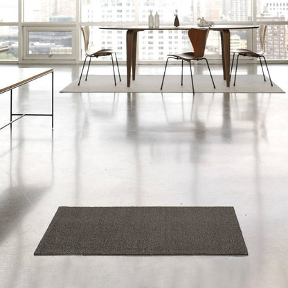 chilewich | shag doormat 46x71cm (18x28") | solid mercury