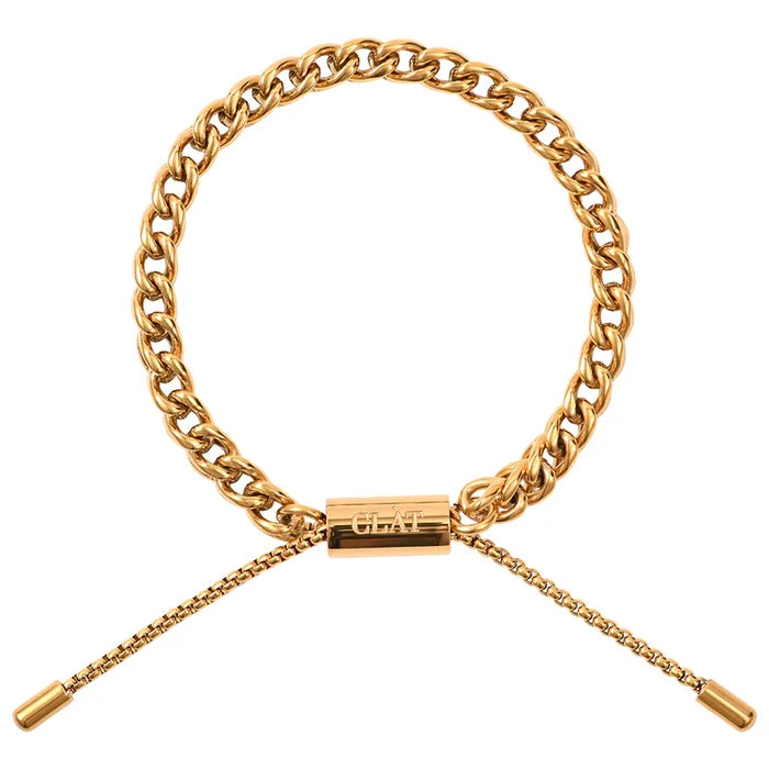 CLÀT Braid Link Bracelet - Gold