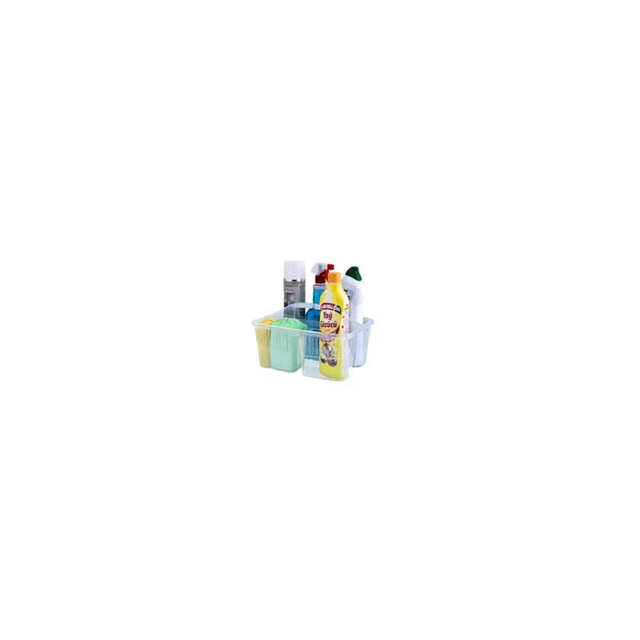 Clear Plastic Kitchen Cleaning Caddy Hobby Life