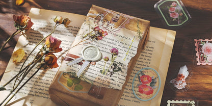 BGM Flake Sticker - Garden Post Office - Red